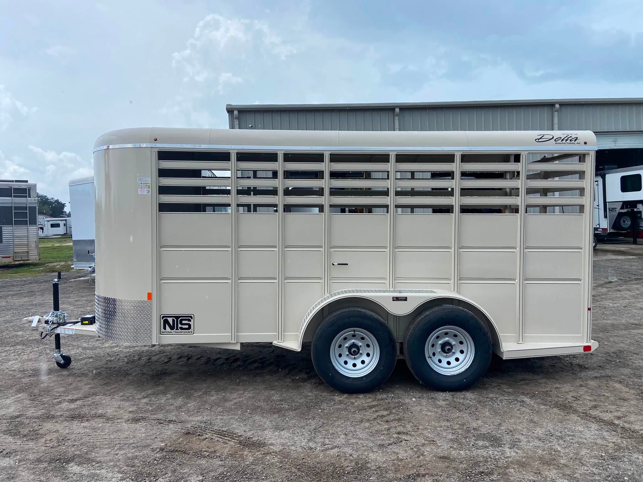 2026 Delta 16' Livestock Bumper Pull Trailer
