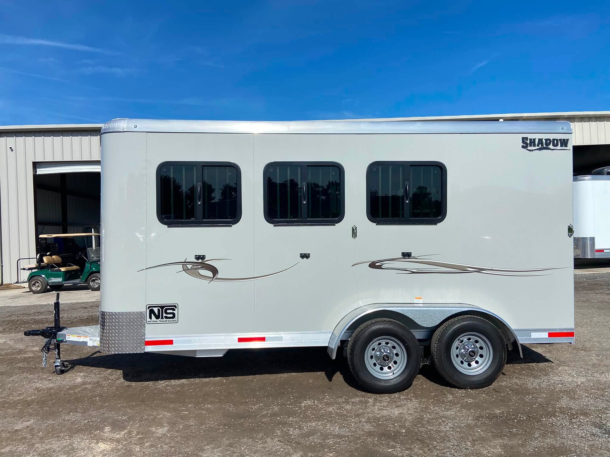 2027 Shadow 3 Horse Slant Load Bumper Pull Trailer