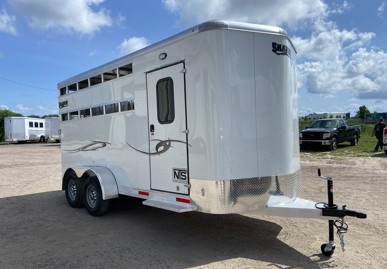 2027 Shadow 3 Horse Slant Load Bumper Pull Trailer